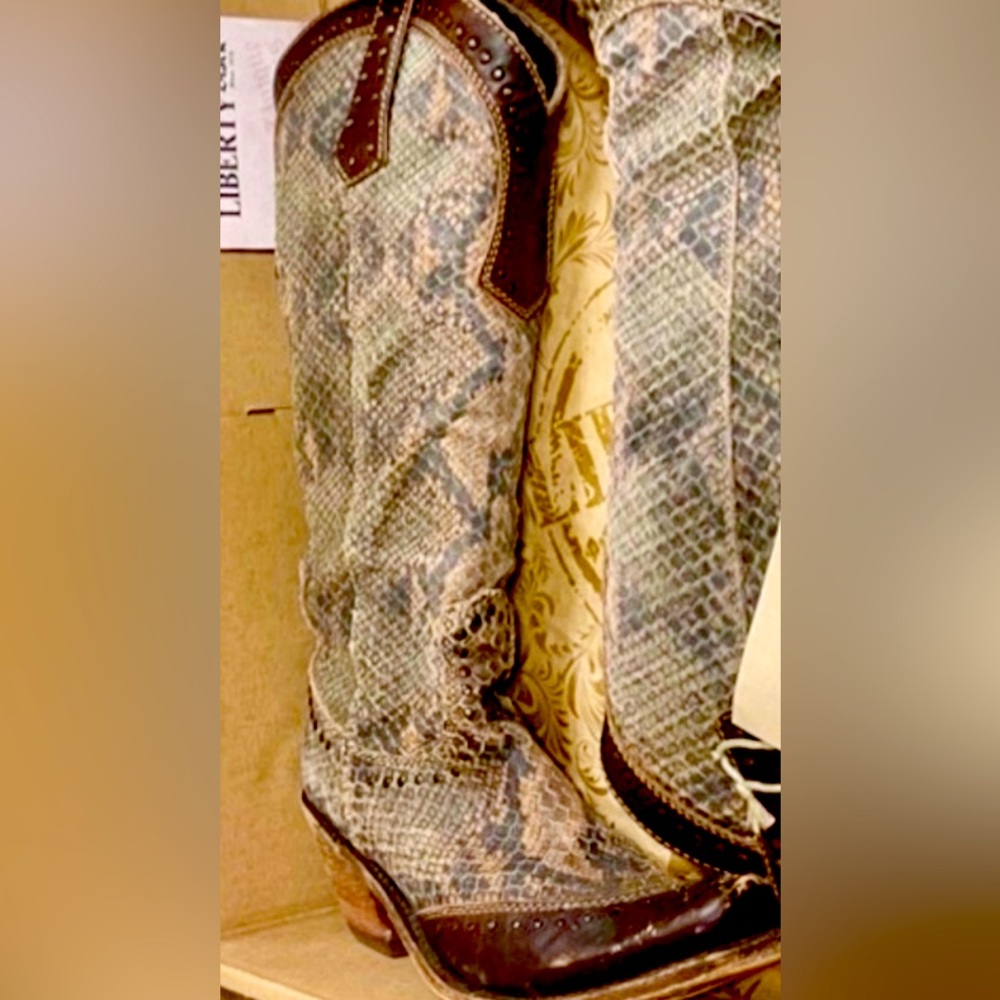 COPY - Liberty Black -Jackie Western Boots